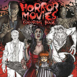 HORROR MOVIES ADULT COLORING BOOK - IGLOO (2024)
