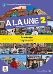 À la une 2 - Livre de l'élève - Éd. hybride - collegium (2022)