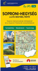Soproni-hegység turistatérkép (ISBN: 9789633538395)