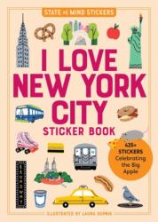 I Love New York City Sticker Book - Laura Supnik (2025)