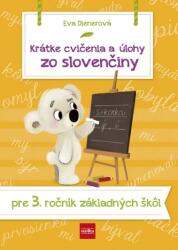Krátke cvičenia a úlohy zo slovenčiny pre 3. ročník ZŠ (2020)