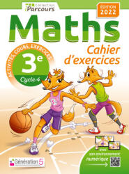 Cahier d'exercices iParcours maths 3e avec cours (ISBN: 9782362463969)