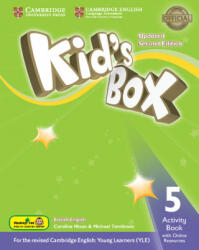 Kid's Box Updated Level 5 Activity Book with Online Resources Hong Kong Edition - NIXON CAROLINE (2017)
