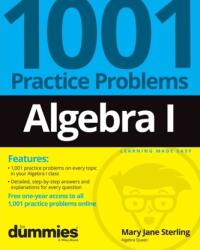 Algebra I: 1001 Practice Problems For Dummies (2022)