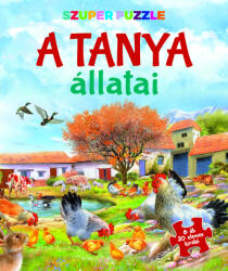 Szuper puzzle - A tanya állatai (ISBN: 9789634835882)