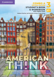 Think Level 3 Student's Book and Workbook with Digital Pack Combo A American English - Brian Hart, Herbert Puchta, Jeff Stranks, Peter Lewis-Jones (ISBN: 9781108865906)