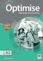 Optimise A2 Workbook with answer key - Jeremy Bowell (ISBN: 9781380031907)