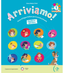 Arriviamo! 1 zeszyt ćwiczeń + wersja cyfrowa - Anna Maria Crimi (ISBN: 9788853643568)