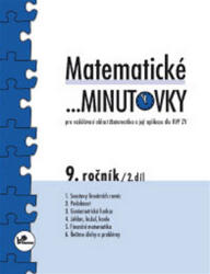 Matematické minutovky 9. ročník / 2. díl (ISBN: 9788072302895)