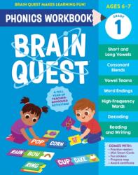 Brain Quest Phonics Workbook: Grade 1 (ISBN: 9781523527908)