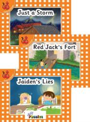 Jolly Phonics Orange Level Readers Set 4 (ISBN: 9781844145775)