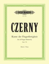 The Art of Finger Dexterity Op. 740 for Piano (ISBN: 9790014011154)