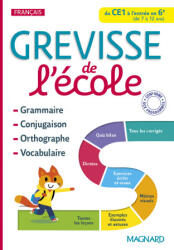 Grevisse de l'école du CE1 à l'entrée en 6e - PELLAT, LAMMERT, ALIX (ISBN: 9782210764354)
