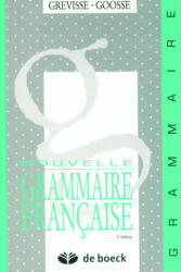 Nouvelle grammaire francaise (ISBN: 9782801110980)