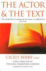 The Actor And The Text (ISBN: 9780863697050)