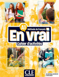 En vrai: Niveau A1 - Cahier d'activites + audio online (ISBN: 9782090362206)