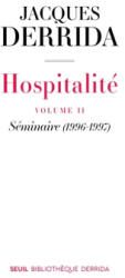 Hospitalité - Jacques Derrida (ISBN: 9782021518122)