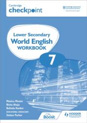 Cambridge Checkpoint Lower Secondary World English Workbook 7 (ISBN: 9781398311350)