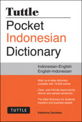 Tuttle Pocket Indonesian Dictionary - Katherine Davidsen (ISBN: 9780804853330)