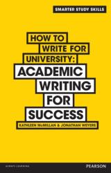 How to Write for University (ISBN: 9781292001500)