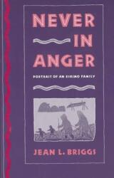 Never in Anger - Jean L. Briggs (ISBN: 9780674608283)