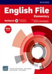 English File Fifth Edition Elementary Multipack A with Skills Confidence - Clive Oxenden, Christina Latham-Koenig (ISBN: 9780194148511)