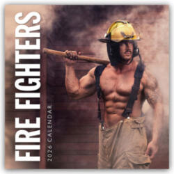 Fire Fighters 2026 Square Wall Calendar (ISBN: 9781804428801)