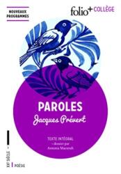 Paroles (ISBN: 9782070794010)