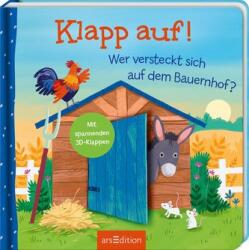 Klapp auf! Wer versteckt sich auf dem Bauernhof? (ISBN: 9783845855844)