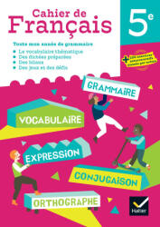 Cahier de Francais 5e Ed 2023 - Cahier de l'eleve (ISBN: 9782401096943)