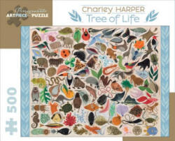 Charley Harper Tree of Life 500-Piece Jigsaw Puzzle (ISBN: 9780764961960)
