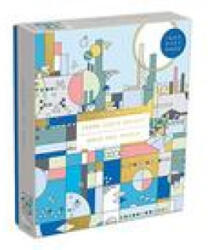 Frank Lloyd Wright City By The Sea 1000 Piece Foil Puzzle - Wright, Frank Lloyd (ISBN: 9780735367500)