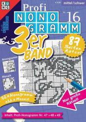 Profi-Nonogramm 3er-Band Nr. 16 (ISBN: 9783906949253)