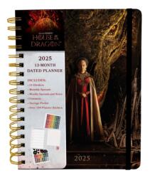 2025 House of the Dragon 13-Month Weekly Planner (ISBN: 9798886637120)