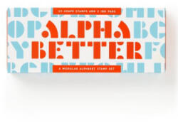 Alpha Better Stamp Set - Brass Monkey, Galison (ISBN: 9780735377059)