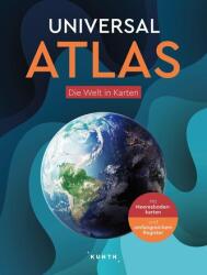 KUNTH Weltatlas Universal Atlas (ISBN: 9783969651902)