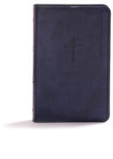 CSB Compact Bible, Navy LeatherTouch, Value Edition - Csb Bibles by Holman (ISBN: 9781535905725)