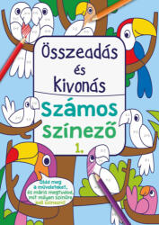Összeadás és kivonás - Számos színező 1 (2025)