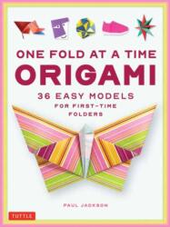 One Fold at a Time Origami - Paul Jackson (ISBN: 9784805318997)