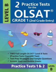 2 Practice Tests for the Olsat Grade 1 (ISBN: 9781948255622)