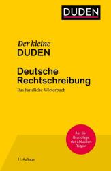 Der kleine Duden - Deutsche Rechtschreibung (ISBN: 9783411048304)