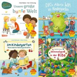 Maxi-Pixi set de 4 95: Noutăți din grădiniță (ISBN: 9783551030603)