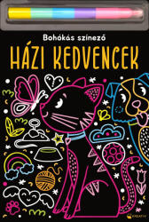 Házi kedvencek - Bohókás színező (ISBN: 9786303291727)
