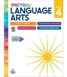 Spectrum Language Arts Workbook Grade 4 (ISBN: 9781483871387)