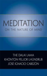 Meditation on the Nature of Mind - Dalai Lama XIV, Khonton Peljor Lhundrub, Jose Ignacio Cabezon (ISBN: 9780861716289)