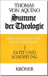 Summe der Theologie I. Gott und Schöpfung (ISBN: 9783520105042)