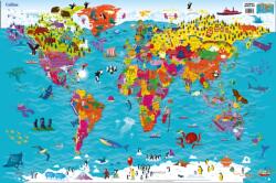 Collins Children's World Map (ISBN: 9780008319793)