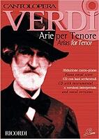 CANTOLOPERA: VERDI ARIE PER TENORE INCLUDES A CD WITH FULL PERF. & ORCH. ACC (ISBN: 9786300190979)