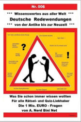 Deutsche Redewendungen: Was Sie schon immer wissen wollten - Sabine Saage-Pickel, A. Nerd Bini Net (ISBN: 9781521352892)