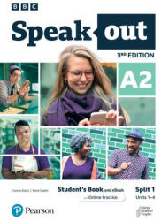 Speakout 3ed A2.1 Student's Book and eBook with Online Practice Split - Frances Eales, Steve Oakes (2023)